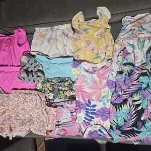 Colorful/floral 18-24 Months Clothing Lot- 12 Pieces